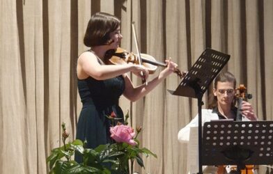Duo violon-violoncelle au temple