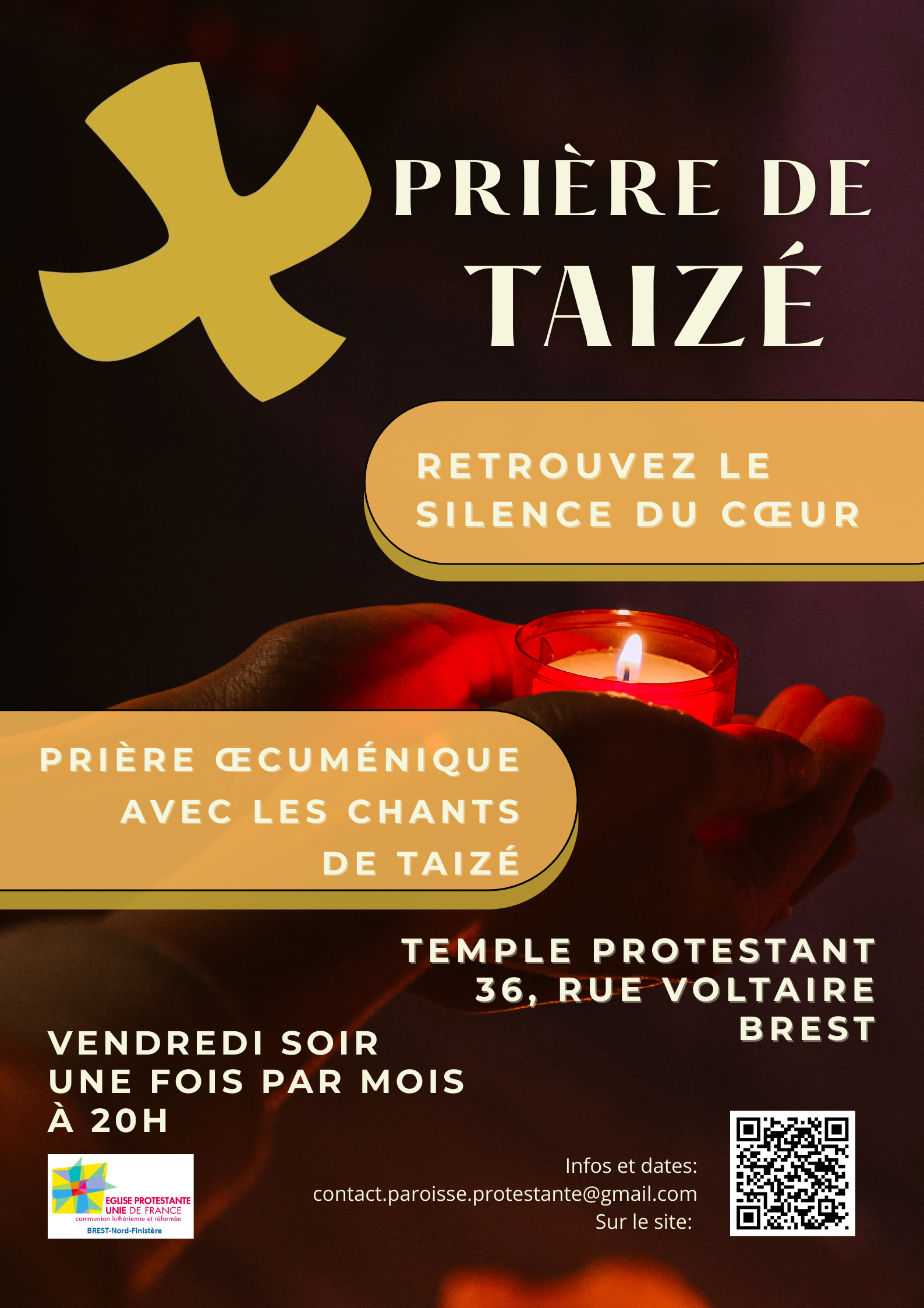 Veillée de prière Taizé
